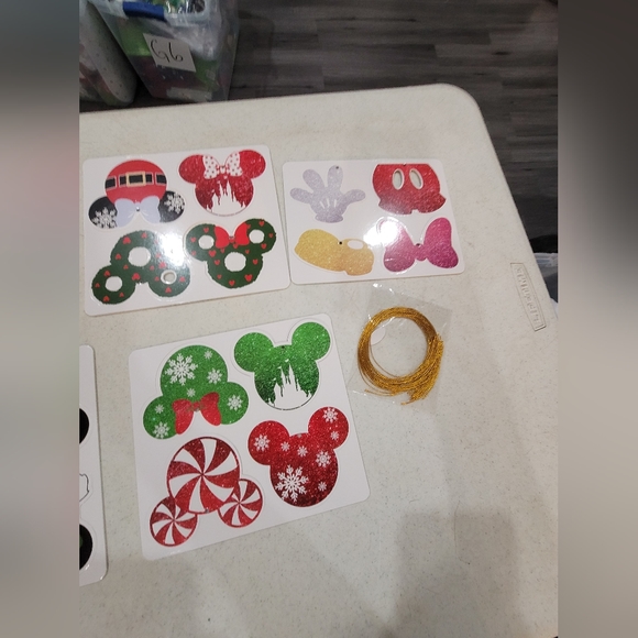 20PCS Christmas MICKEY/MINNIE MOUSE Ornaments Tree Decorations Hanging G1 - Picture 4 of 5